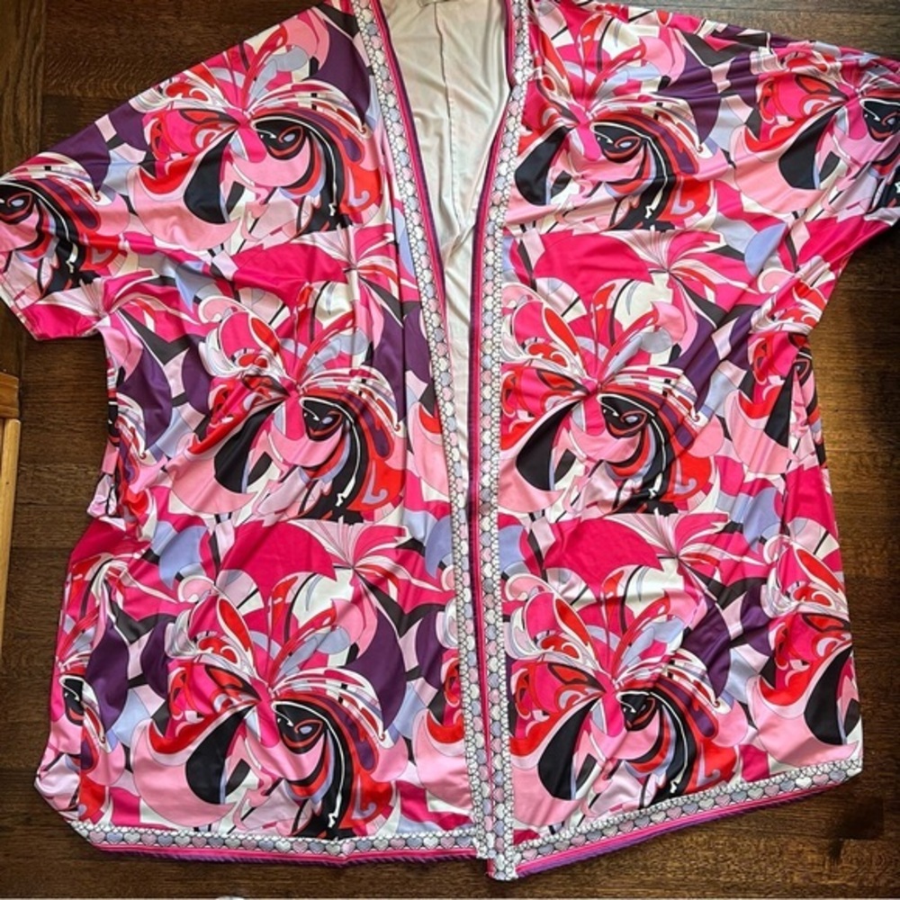 Halfheart size medium multi color oversized kimono